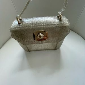 Furla  Mini Glitter Gold  Bag